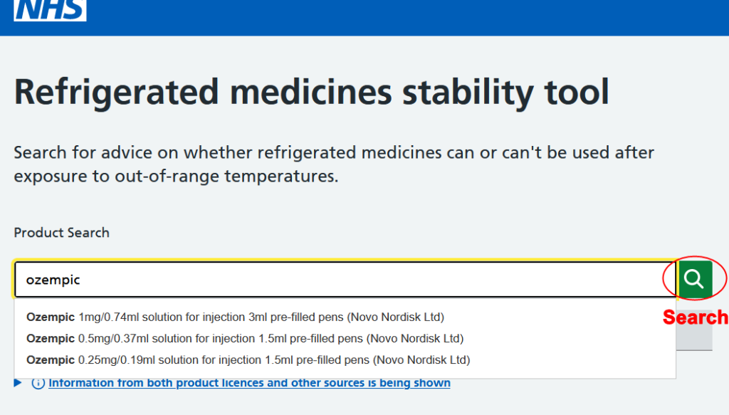 Refrigerated Medicines Stability Checker