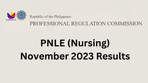 PNLE Nursing November 2023 Results