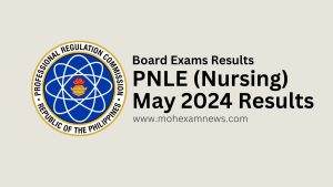 May 2024 PNLE Nursing results phillippines